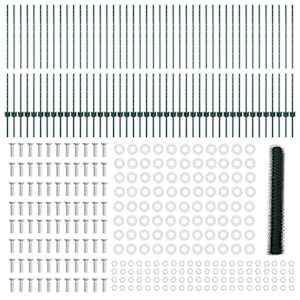 Plot s sloupkem Zelená 1,2 x 100 m Ocel a PVC - obrázek 6