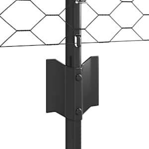 Plot s sloupkem Šedá 0,4 x 25 m Ocel - obrázek 7