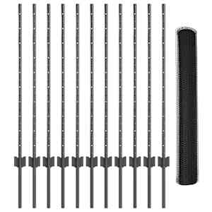 Plot s sloupkem Šedá 1 x 25 m Ocel - obrázek 5