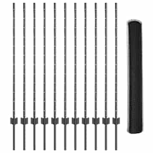 Plot s sloupkem Šedá 1,2 x 25 m Ocel - obrázek 5