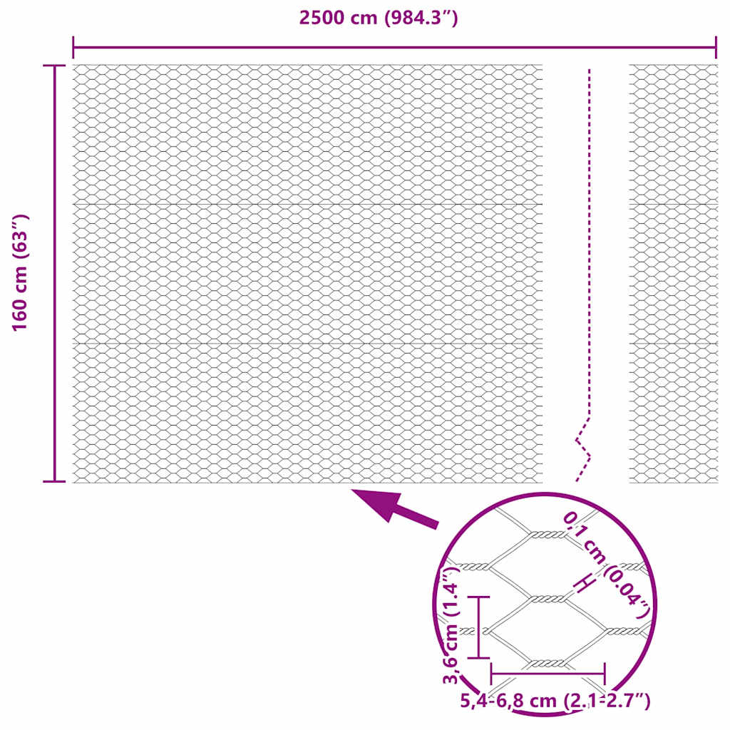 Kerítés oszlopokkal Szürke 1.6 x 25 m Acél 