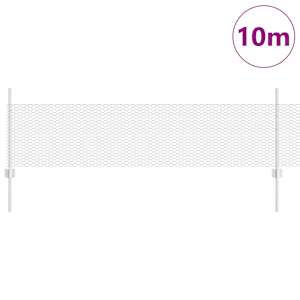 Plot s sloupkem Stříbrná 0,5 x 10 m Ocel - obrázek 3