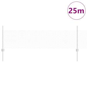 Plot s sloupkem Stříbrná 0,5 x 25 m Ocel - obrázek 3
