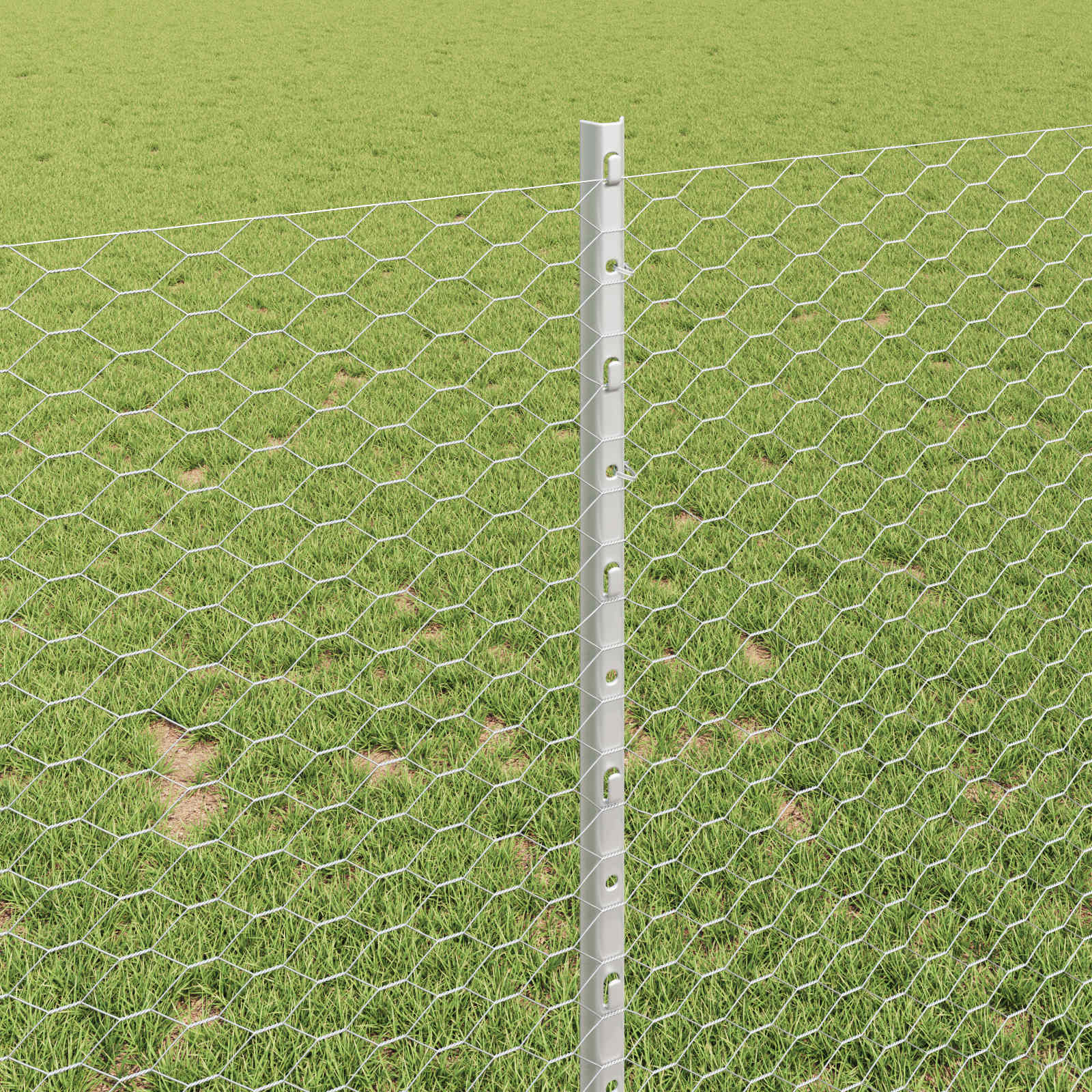 Aed koos postiga Hõbedane 1 x 25 m Teras 303 Kõik vajalik sinu aeda ja koju! Aed koos postiga Hõbedane 1 x 25 m Teras - Image 4