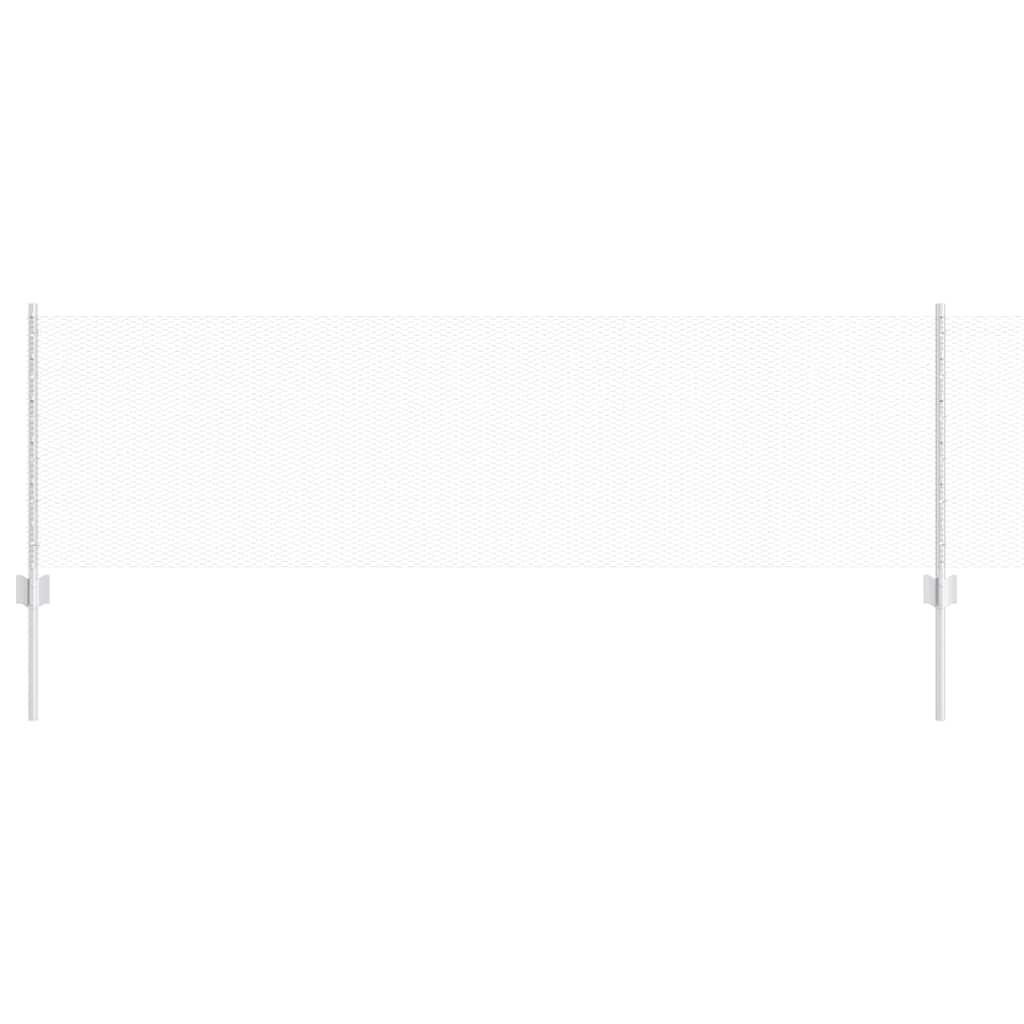 vidaXL Kerítés Oszlopok 11 db U-Forma 60 cm Horganyzott Acél