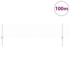 Plot s sloupkem Stříbrná 0,4 x 100 m Ocel - obrázek 3