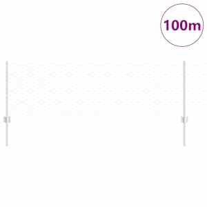 Plot s sloupkem Stříbrná 0,6 x 100 m Ocel - obrázek 3