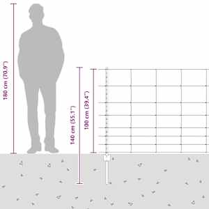 Plot s sloupkem Stříbrná 1 x 25 m Ocel - obrázek 14