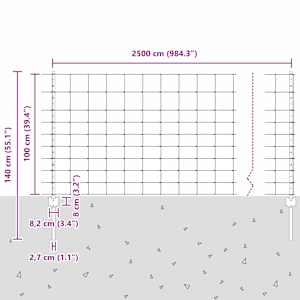 Plot s sloupkem Stříbrná 1 x 25 m Ocel - obrázek 12