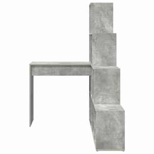 Rohový psací stůl Betonově šedá 101,5 x 149,5 x 149,5 cm - obrázek 5
