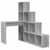 vidaXL Nurgalaud Hall Sonoma 101,5 x 149,5 x 149,5 cm Tehispuit