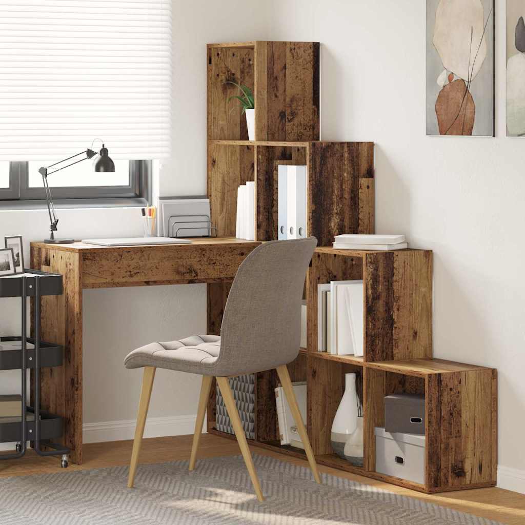 Bureau d'angle Bois ancien 101.5 x 149.5 x 149.5 cm