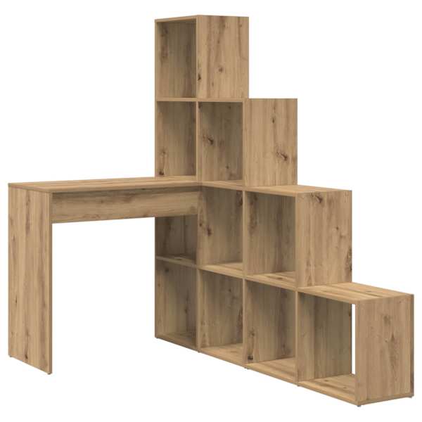 vidaXL Nurgalaud K&auml;sit&ouml;&ouml;puu 101,5 x 149,5 x 149,5 cm Tehispuit