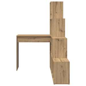 Rohový psací stůl Artisanový dub 101,5 x 149,5 x 149,5 cm - obrázek 5