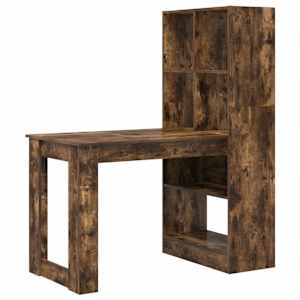vidaXL Laud Suitsetatud tamm Tehispuit 122 x 67 x 145 cm