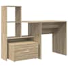 vidaXL Laud Sonoma tamm Tehispuit 131,5 x 50 x 106,5 cm