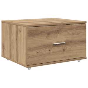 Stůl Artisanový dub 131,5 x 50 x 106,5 cm kompozitní dřevo - obrázek 6