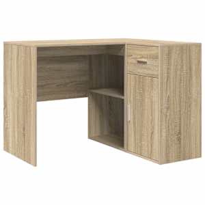 vidaXL Nurgalaud sahtliga riiuliga uksega Sonoma tamm 102 x 88 x 75 cm