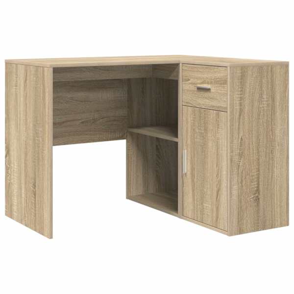 vidaXL Nurgalaud sahtliga riiuliga uksega Sonoma tamm 102 x 88 x 75 cm