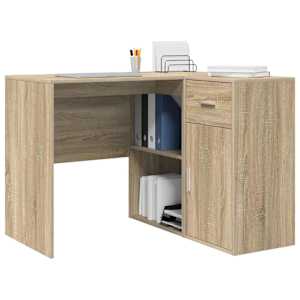 Rohový psací stůl se zásuvkou Sonoma dub 102 x 88 x 75 cm - obrázek 3