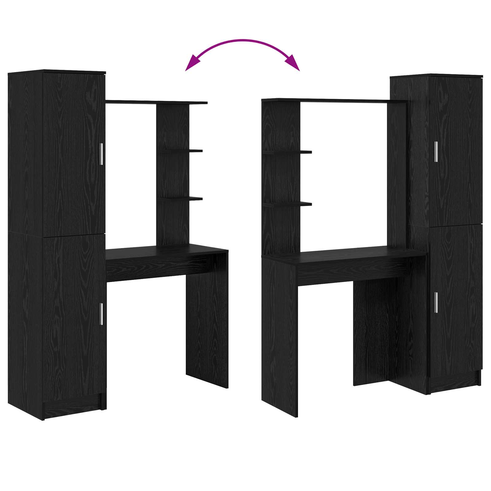 Laud 2 pcs Must tamm 29 Kõik vajalik sinu aeda ja koju! Laud 2 pcs Must tamm - Image 6