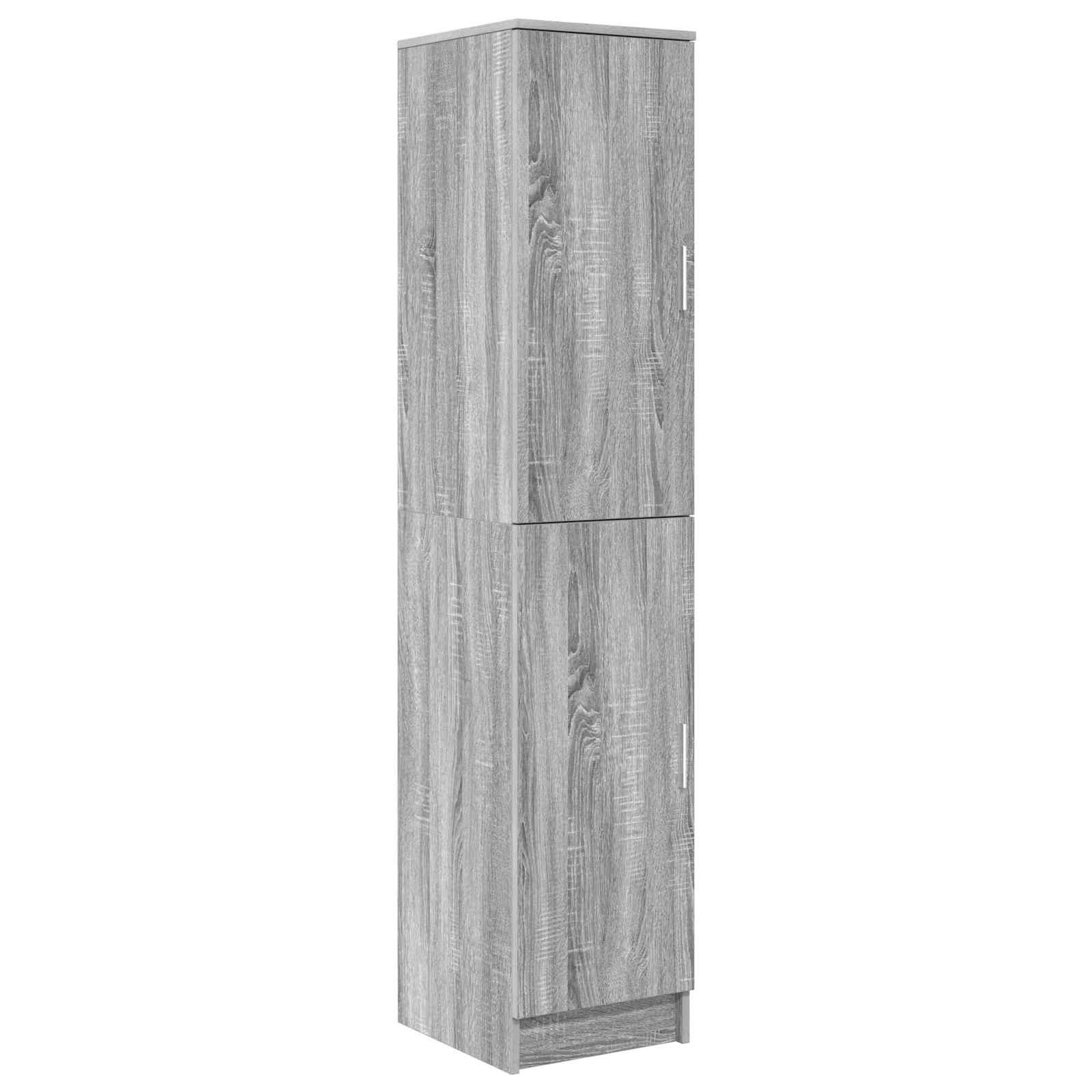 Laud koos hoiuruumiga riiuliga 2 pcs Hall Sonoma Tehispuit - Image 6