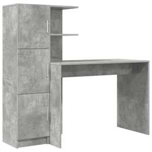 vidaXL Laud Betoonhall 133.5 x 50 x 124 cm 2 tk