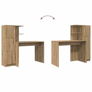 Stůl 2 pcs Artisanový dub - obrázek 13