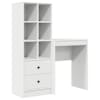 vidaXL Laud Valge 105,5 x 34 x 127 cm 2 tk