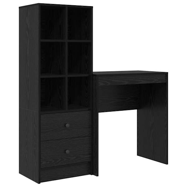 vidaXL Laud Must tamm 115,5 x 40 x 127 cm 2 tk