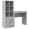 vidaXL Laud Betoonhall 125,5 x 40 x 127 cm 2 tk