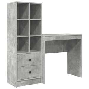 vidaXL Laud Betoonhall 125,5 x 40 x 127 cm 2 tk