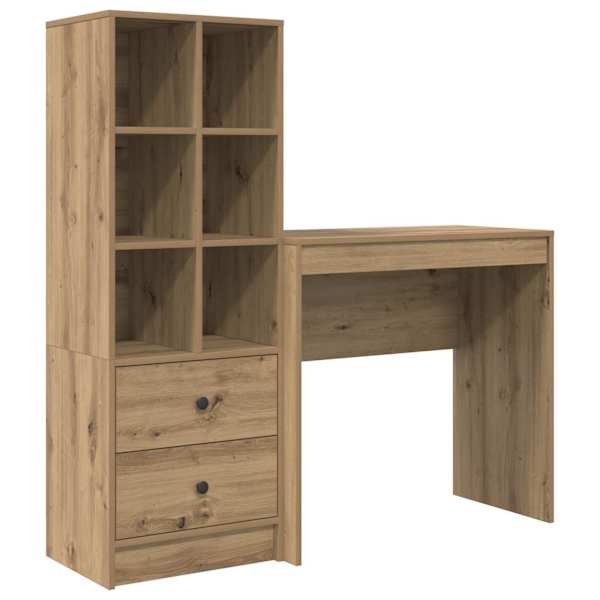 vidaXL Laud K&auml;sit&ouml;&ouml;puu 125,5 x 40 x 127 cm 2 tk