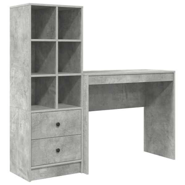 vidaXL Laud Betoonhall 135,5 x 40 x 127 cm 2 tk