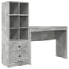 vidaXL Laud Betoonhall 145,5 x 40 x 127 cm 2 tk