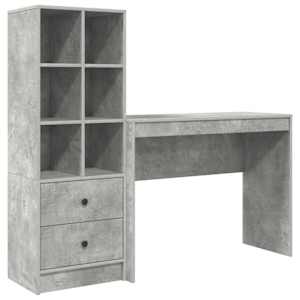 vidaXL Laud Betoonhall 145,5 x 40 x 127 cm 2 tk