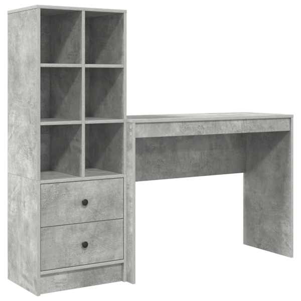 vidaXL Laud Betoonhall 145,5 x 40 x 127 cm 2 tk