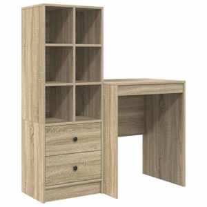 vidaXL Laud Sonoma tamm 105,5 x 50 x 127 cm 2 tk