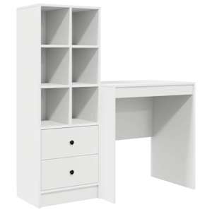 vidaXL Laud Valge 115,5 x 50 x 127 cm 2 tk