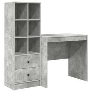 vidaXL Laud Betoonhall 125,5 x 50 x 127 cm 2 tk