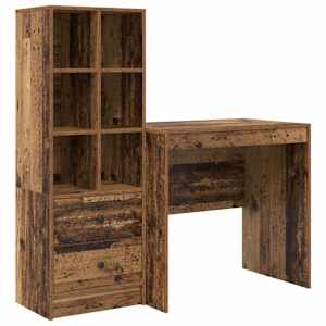 vidaXL Laud Vana puit 125,5 x 50 x 127 cm 2 tk