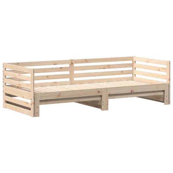 vidaXL p&auml;evavoodi lahtik&auml;iva lahtik&auml;iva voodiga ilma madratsita 80 x 200 cm
