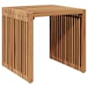 vidaXL Aia k&otilde;rvalaud Pruun 45 x 45,5 x 45,5 cm Tugev teakpuit