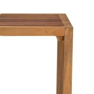 Zahradní stolek Hnědá 50 x 32,5 x 35 cm Pevné teakové dřevo - obrázek 9