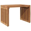 vidaXL Aia k&otilde;rvalaud Pruun 50 x 32,5 x 35 cm Tugev teakpuit