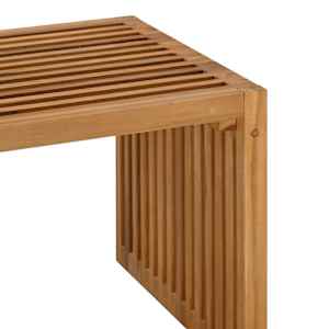 Zahradní stolek Hnědá 70 x 37,5 x 35,5 cm Pevné teakové dřevo - obrázek 9