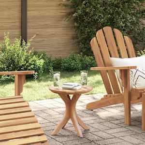 Stranska miza Rjava 40 x 40 x 41 cm Trden tikov les