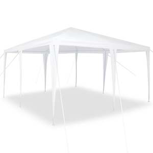 Party Stan Bílá 400 x 400 x 266 cm Polyethylen a ocel - obrázek 3