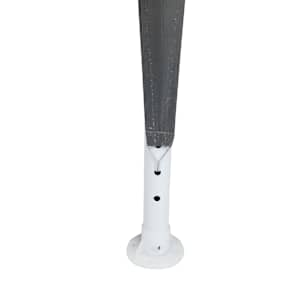 Party Stan Antracit 400 x 400 x 266 cm Polyethylen a ocel - obrázek 8