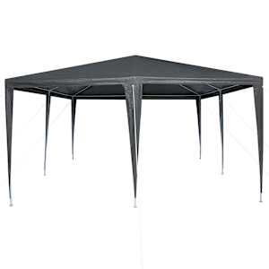 Party Stan Antracit 400 x 400 x 266 cm Polyethylen a ocel - obrázek 5